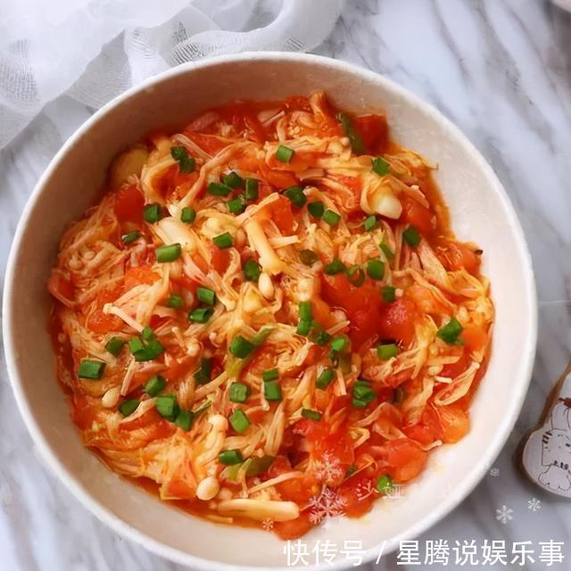 小米辣|不炒不煮不蒸，教你金针菇能让人吃上瘾的做法