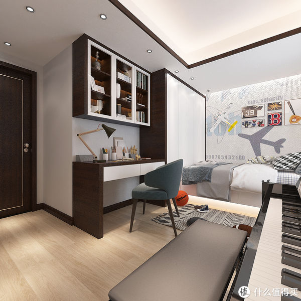 装修|129㎡新中式风格装修，宽敞舒适的三房结构，全屋简洁有韵味，羡慕