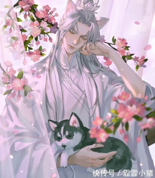 cos|破次元的COS,墨宗师在干活,踏仙君在耍酷,晚宁抱得狗子是谁