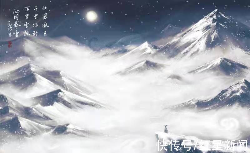 huawei@火了！插画师用平板电脑重现“诗画里的中国”