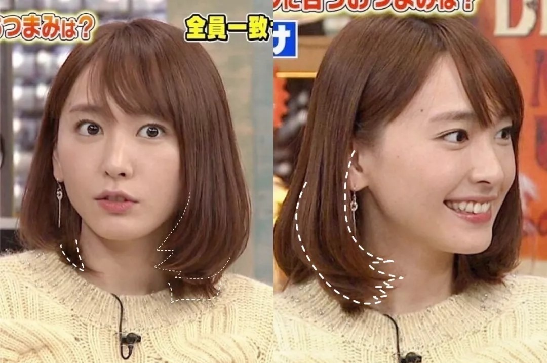 斜刘海 发型圆形篇:大圆脸适合什么发型?学会就能变成小瓜子哦!