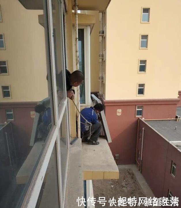 太阳能|验收新房，却被师傅气坏了！热水器直接从阳台窗边缝穿过，好奇葩