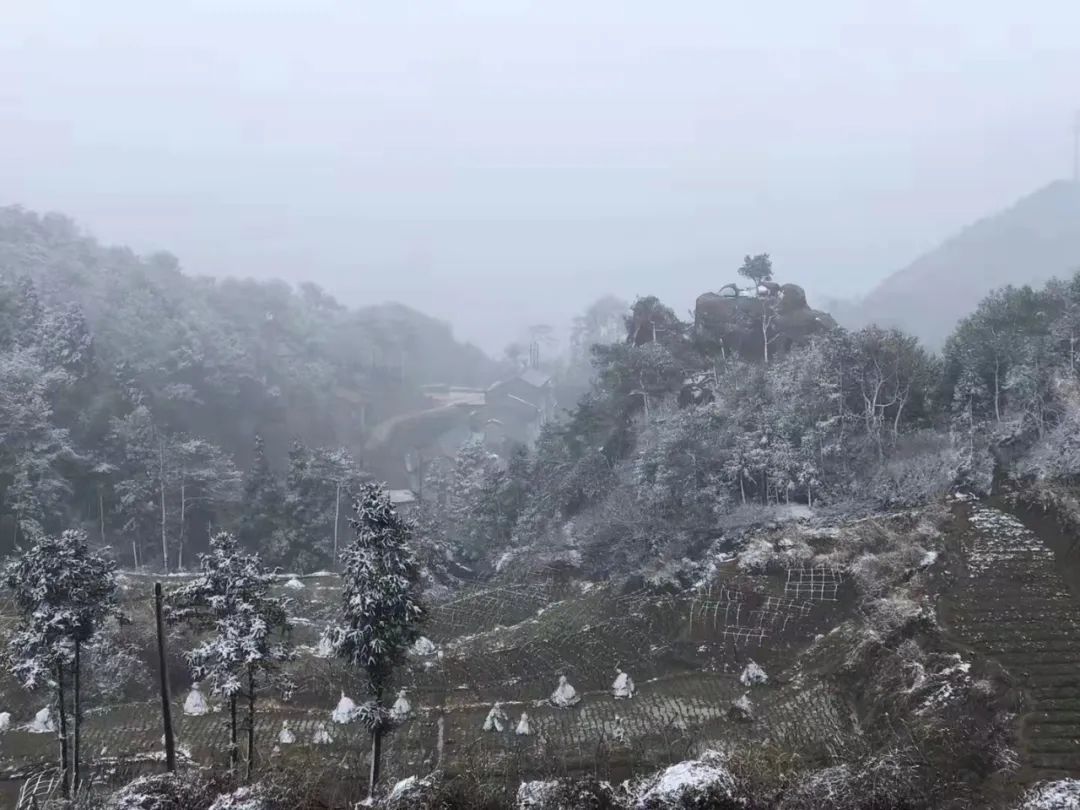 千古神话|千古神话! 天台的天姥山上冰雪等你一万年!