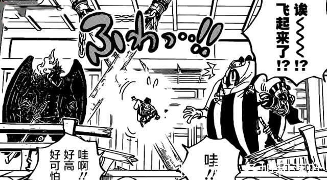 小忍|海贼王988三灾之首烬，机敏察觉隐形黑，一记尖嘴攻击吓住山治