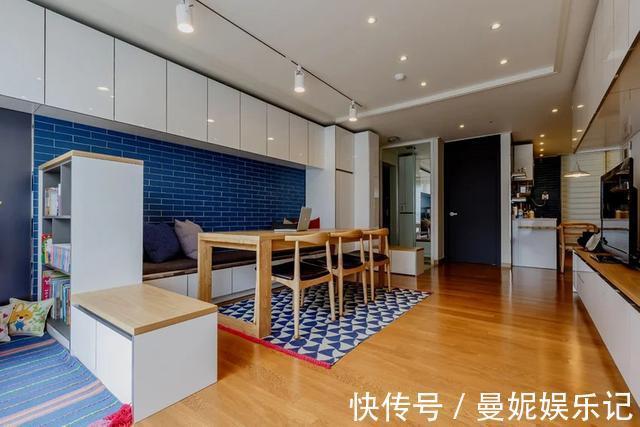 卡座|同样去客厅化，她却不买沙发坚定打卡座，83㎡比200㎡收纳强