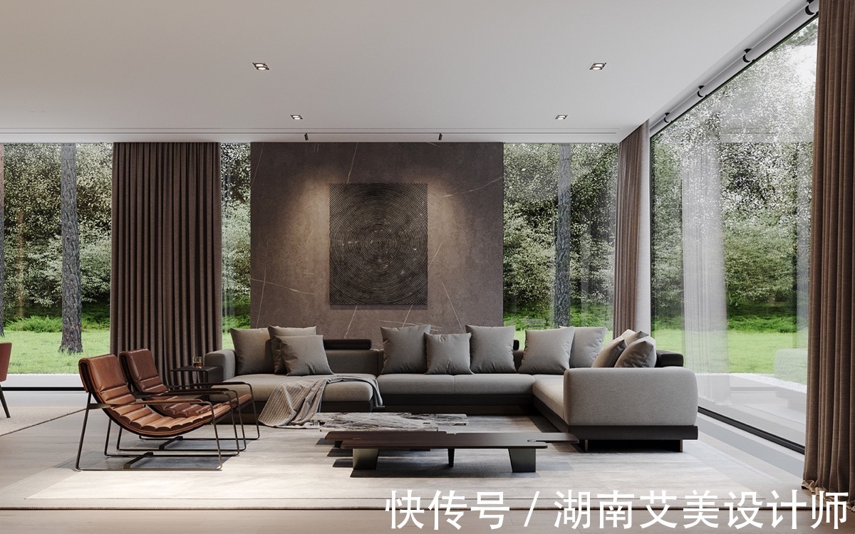 350㎡住宅空间,让自然融入空间!