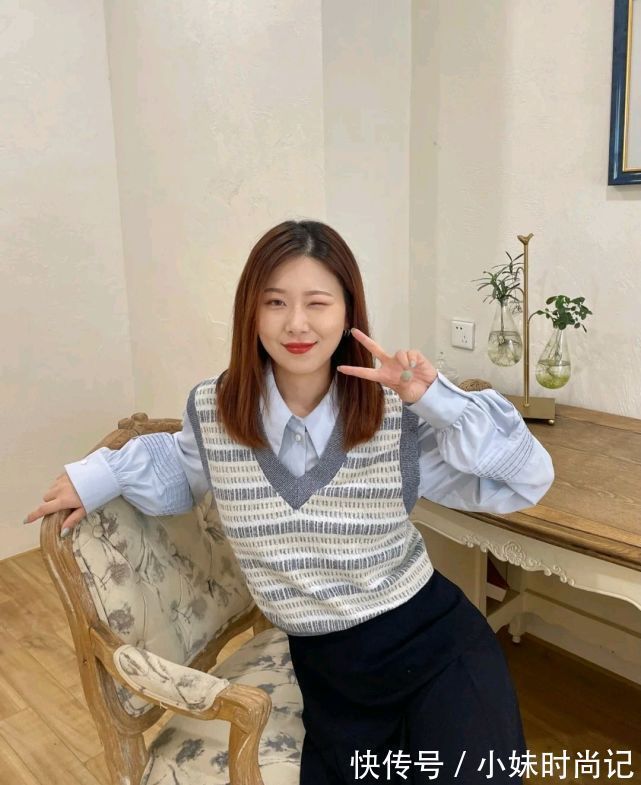 半身裙|早秋穿什么才好看?简约温柔的穿搭就很不错,减龄又有气质