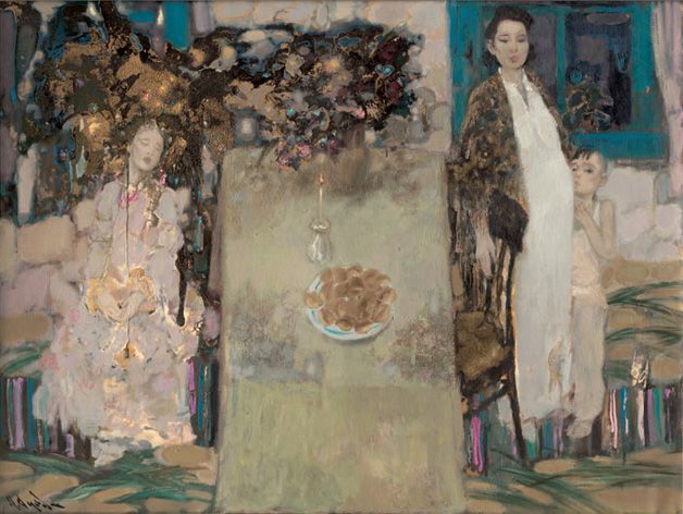 画家@乌克兰画家米哈伊尔的油画,洋溢着丰富的情感!