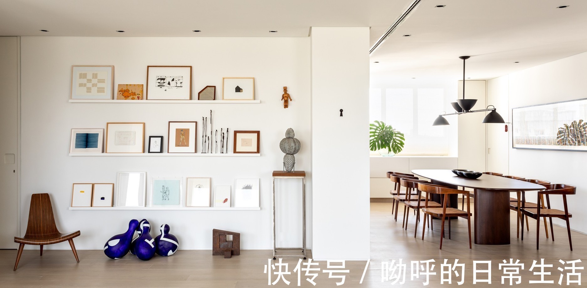 艺术品|满墙的艺术公寓,无法复制的风格