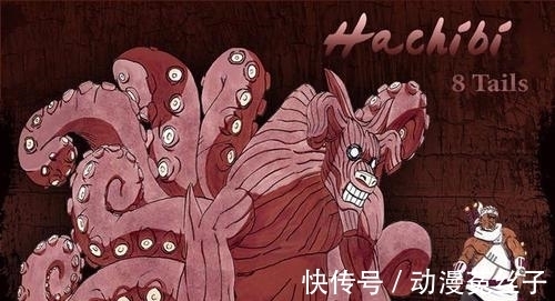 二尾|火影忍者:当尾兽变成萌妹子,你最喜欢谁?好想把二尾抱回家!