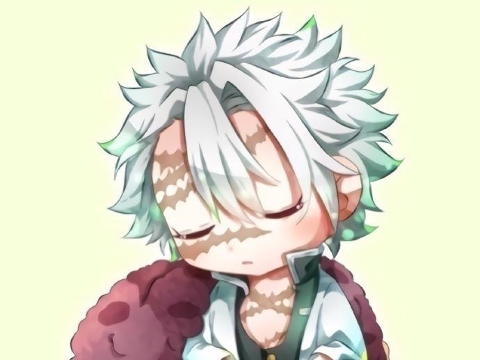 抱枕|睡梦中的《鬼灭之刃》角色,义勇的抱枕是萝卜,无一郎乖巧安静