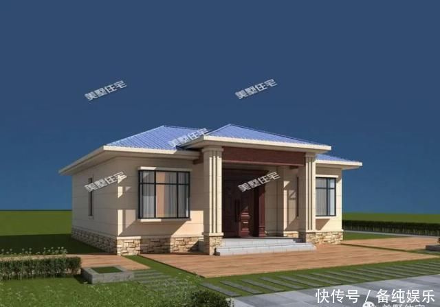 占地尺寸|给父母建养老房,只服一层别墅,这5栋父母的最爱