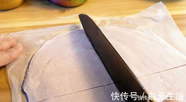 紫薯|不用揉面不用起酥,就能做出酥脆可口的苹果派,一口咬下料超足