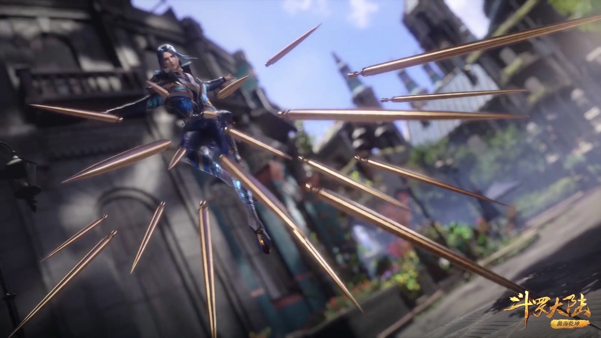 奥斯卡和唐三拼暗器,镜像头骨能力初现,奥斯卡复制了谁的魂技