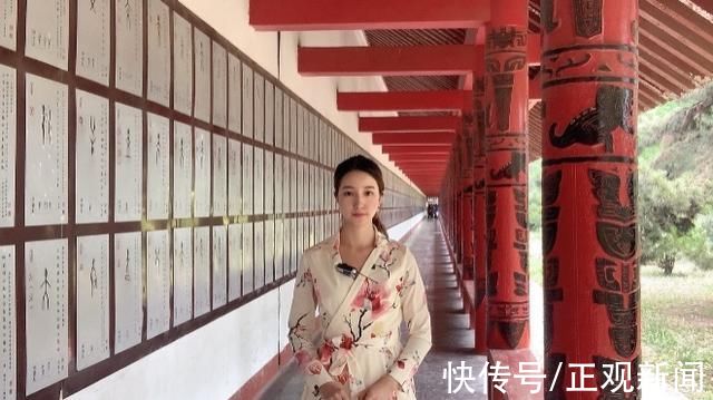 中国传统文化！90后安阳女孩录制视频传播甲骨文字，曾亮相美国纽约时代广场