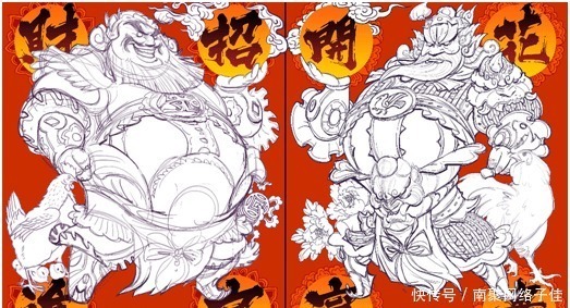 门神是谁?不止秦叔宝和尉迟恭,竟有人将太监作为门神!