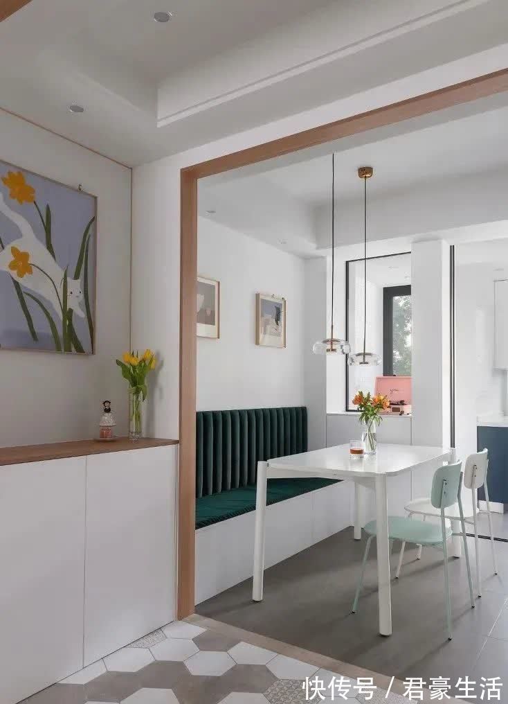 丰富感|100㎡简约北欧风，效果简洁大气又有韵味，收纳功能还强大！