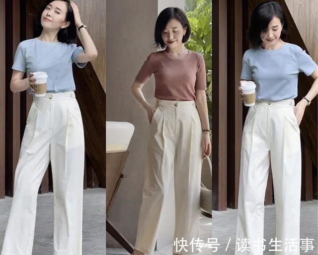 搭配 这才是今夏超火的“白裤子”搭配优雅又显高级,轻松穿出好气质!