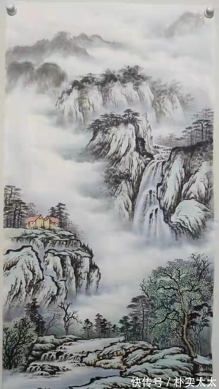 郭老师#艺术家的笔墨人生——一生热爱尽在山水间