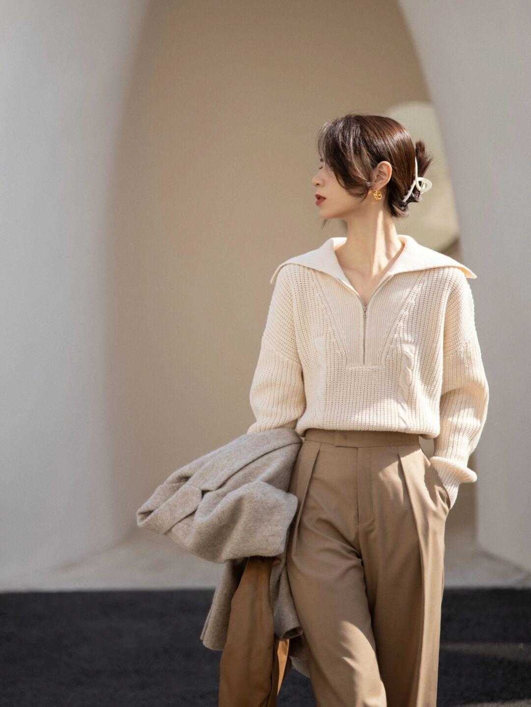 穿搭 最近流行裤子别乱穿,记住几个搭配法则,小个子女生有救了