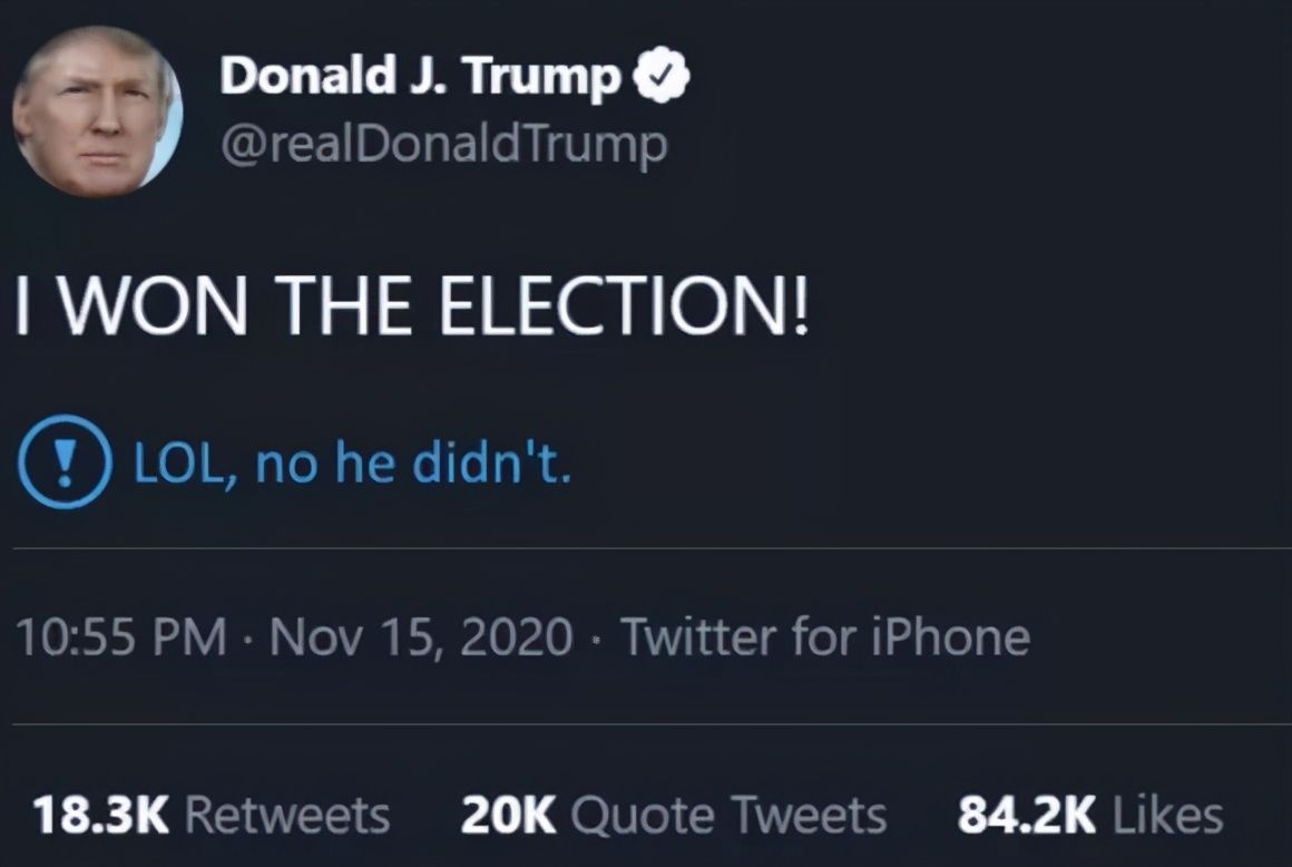 特朗普|推特的“事实核查”标签,被网友们玩出了花