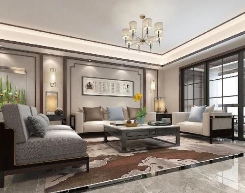 山水画|181平米三房两厅，把中式装修做到如此精致，老少都爱上了中式风