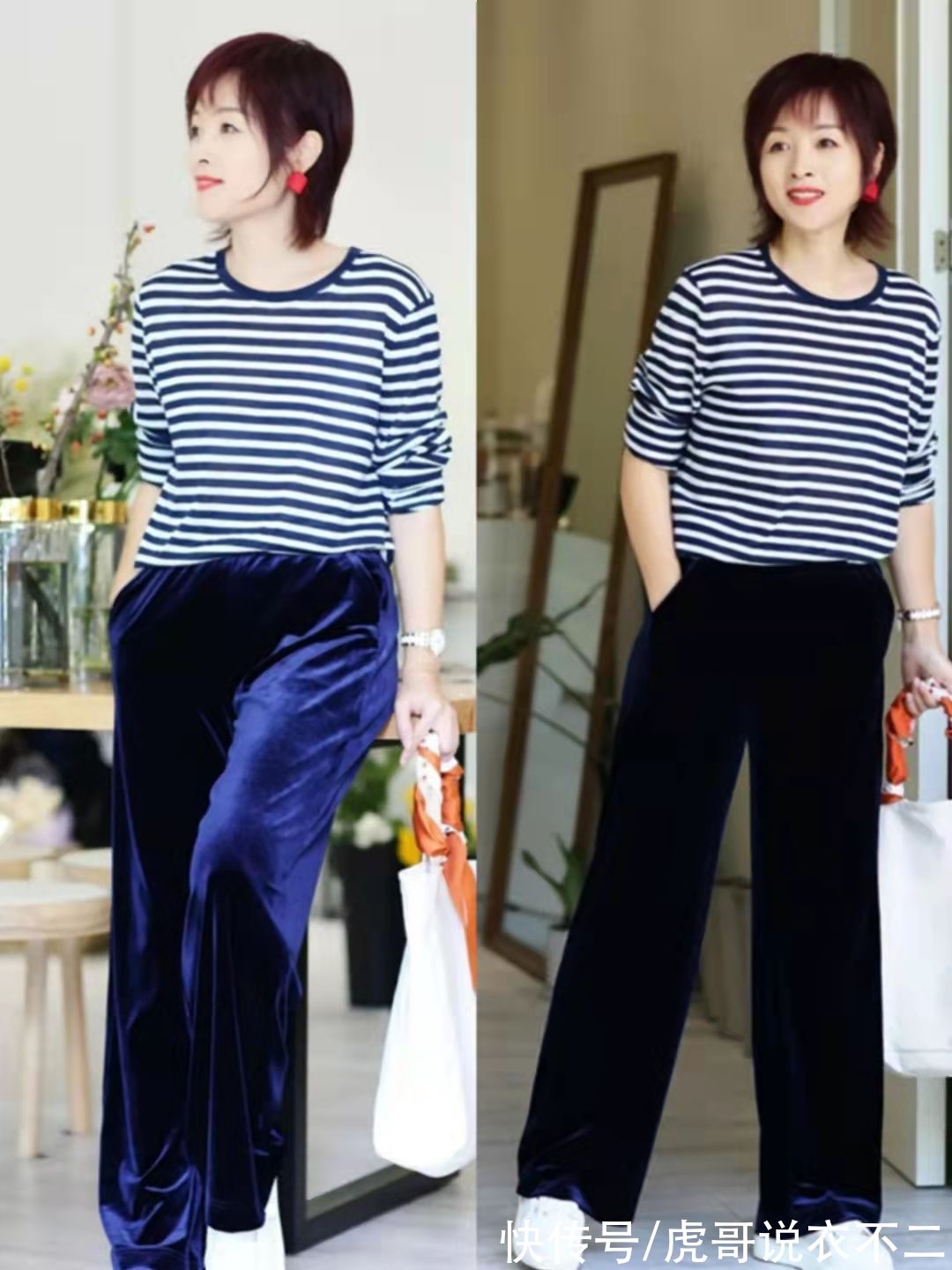 牛仔裤|“奶奶辈”少穿“卫衣+牛仔裤”，秋季这样搭，轻松穿出优雅范