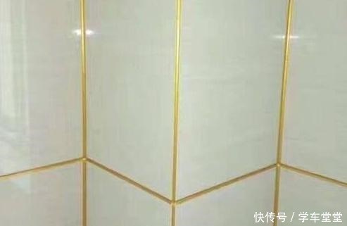 土豪金|瓷砖美缝，老婆坚持要用土豪金，还说金光闪闪最好看，晒晒！