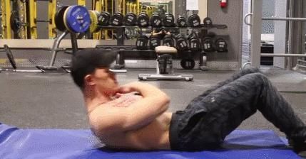 动作|你想锻炼腹肌吗？教你用几个动作锻炼腹肌，练出好身材