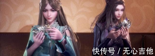 剑斗罗|斗罗大陆原本宁荣荣和朱竹清应该气质截然相反的两人,黑白对比