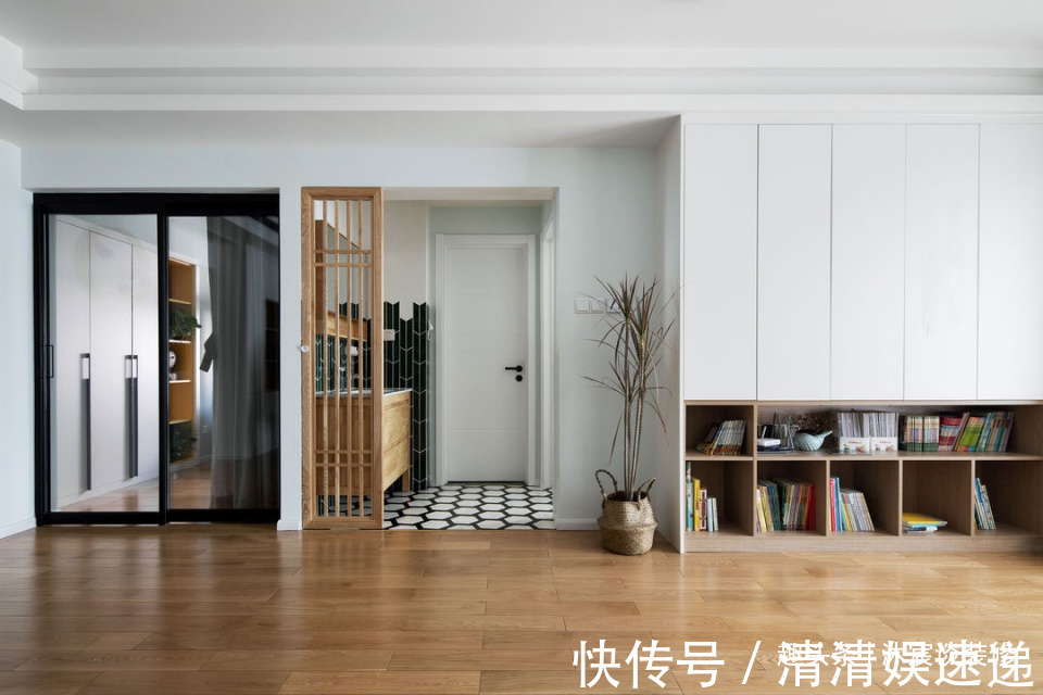 客餐厅|走进她家,犹如进入森林般舒适,全屋清新素雅,喜欢就照这样装!