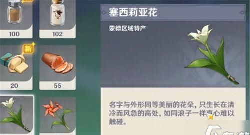 亚花|《原神》塞西莉亚花分布在哪 塞西莉亚花地图分布位置