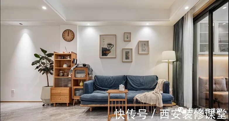 木质|95㎡两室简约,自己喜欢的混搭