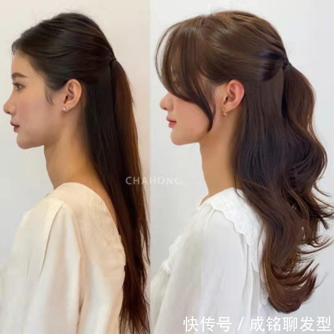 头发|你适合“披头发”还是“扎头发”,关键看脸型和发际线,别搞错了