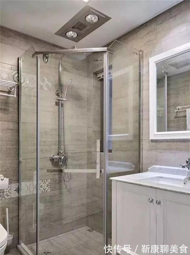 推拉门|卫生间就这样装非常漂亮,洗澡也方便,一天连洗三次都不过瘾
