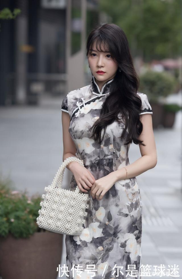 中华|穿上专属于东方女性的水墨旗袍,让世界看到中华传统美