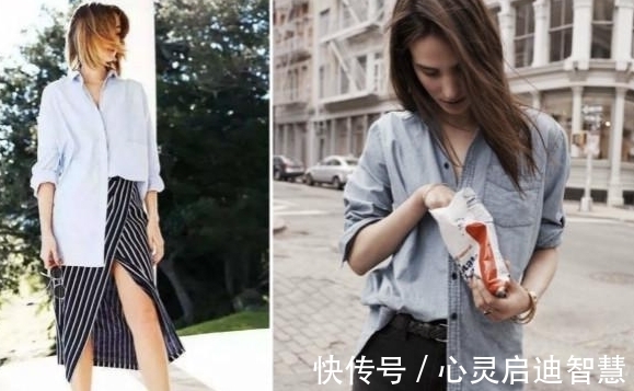 菠菜 衬衫的各种穿法,你一定会爱上他!衬衫发黄怎么办