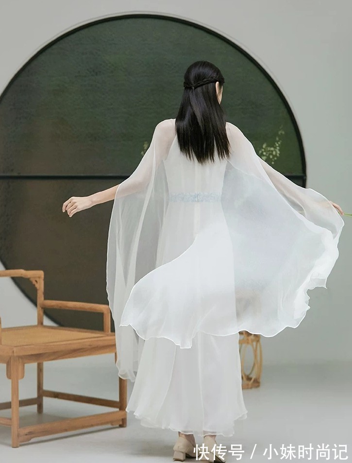 连衣裙|中国风连衣裙,超仙飘逸,像是梦境一样