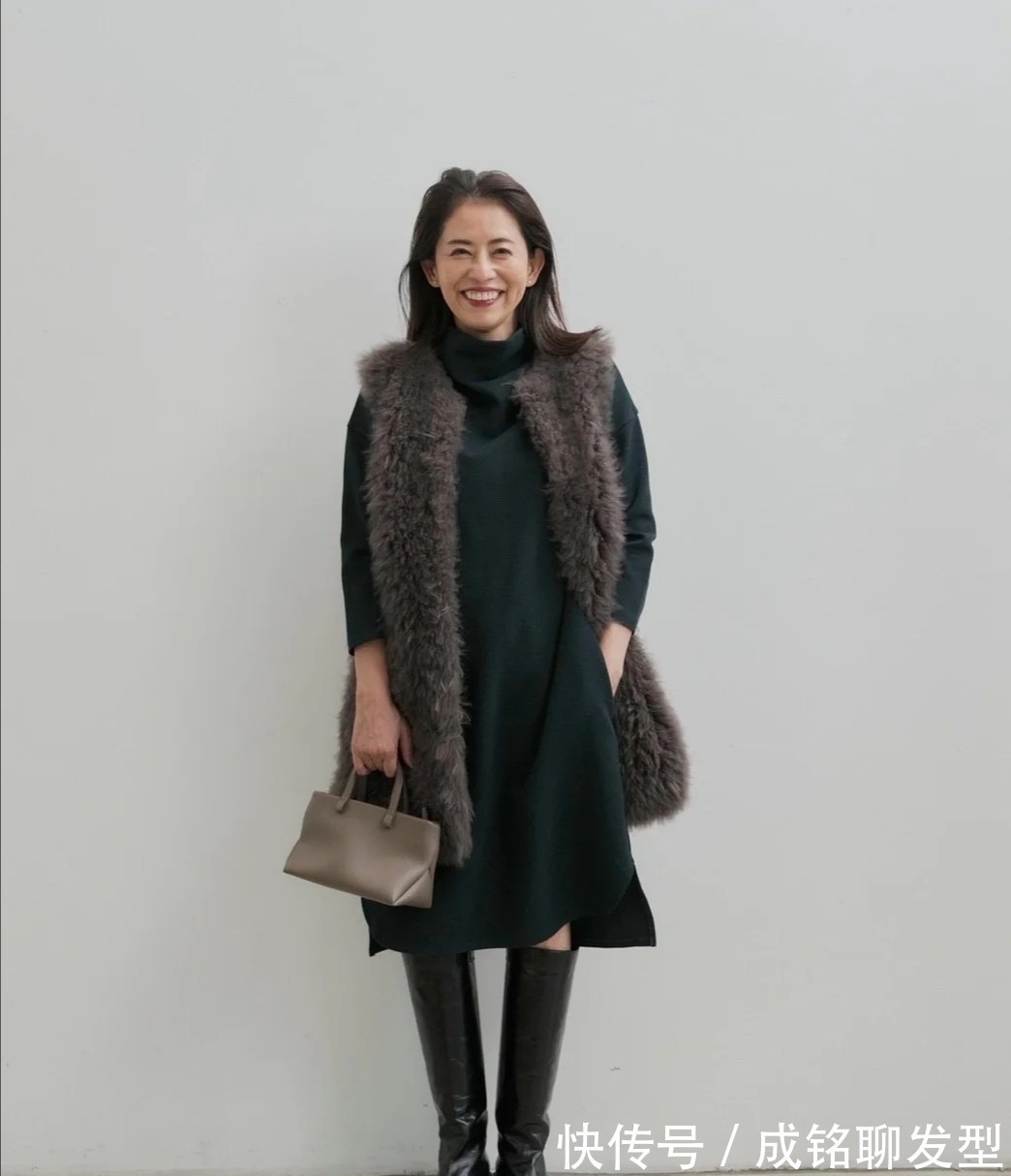 气质 这才是最适合五六十岁女性的穿搭!真实自然不扮嫩,显气质又减龄