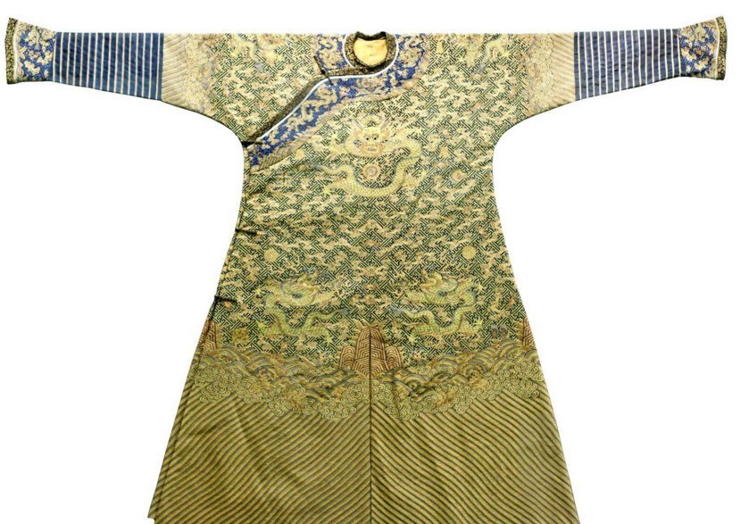 龙纹|古代龙袍为什么不能清洗?