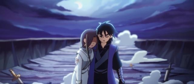 白衣女子|请用一句话表达,你看过刺客伍六七,第一句最经典!