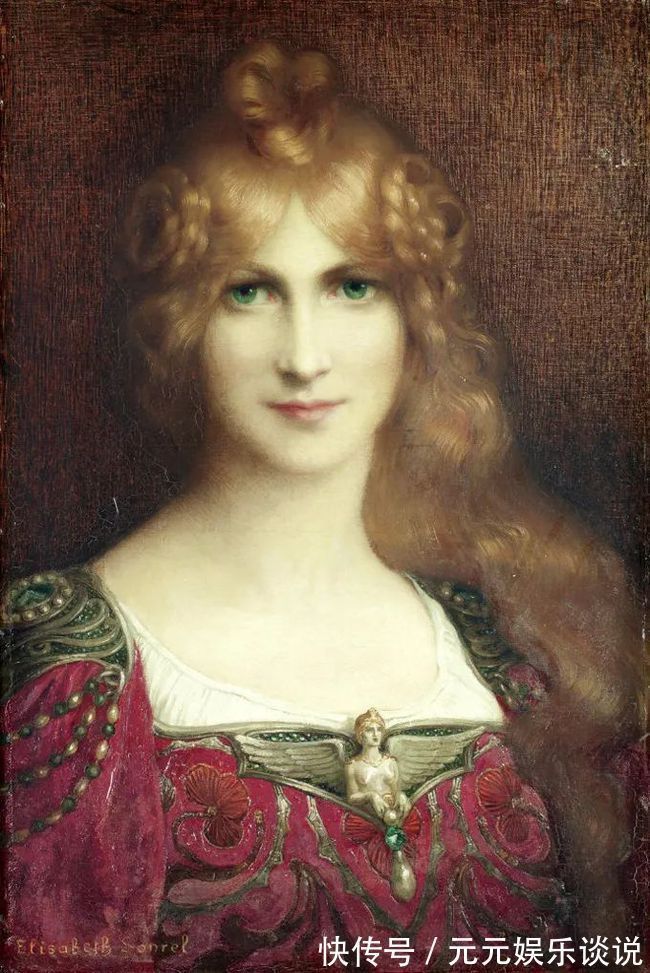 德国$德国画家康拉德笔下 细腻的年轻漂亮女子,真心的美!