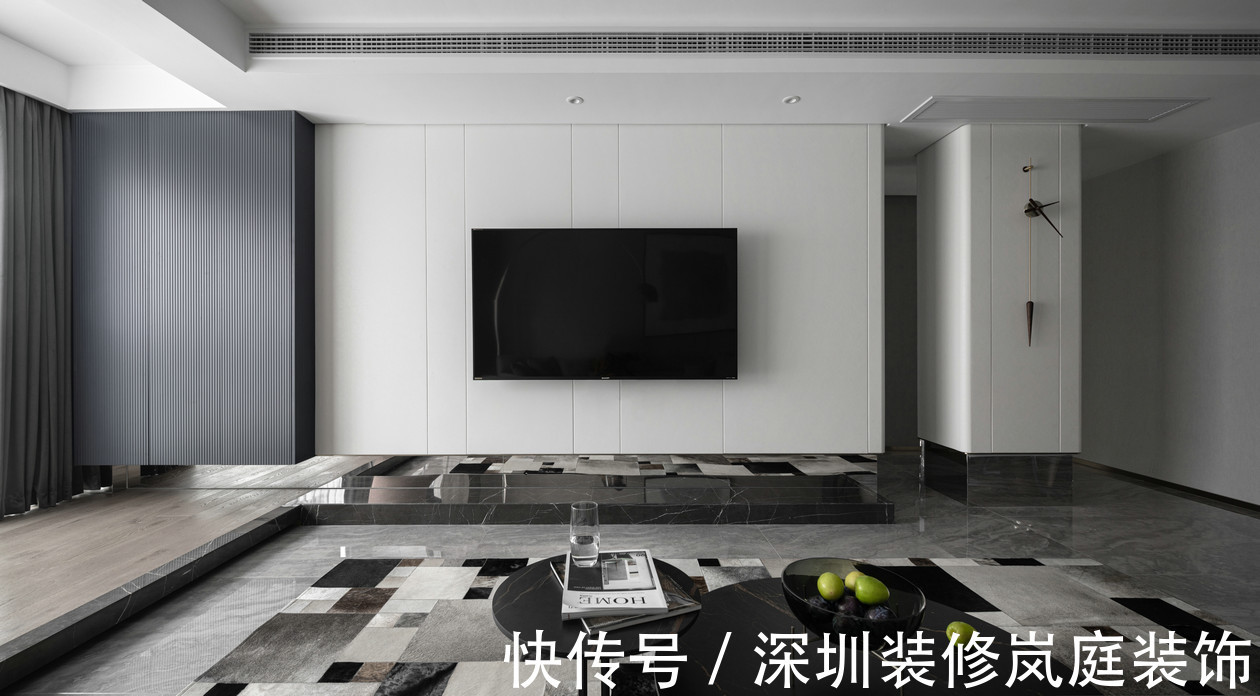 深圳|深圳装修：恒裕珑城120㎡现代装修，高颜值+收纳翻倍，赚大了