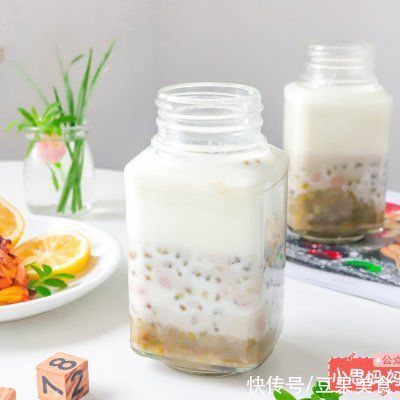绿豆啵啵牛乳