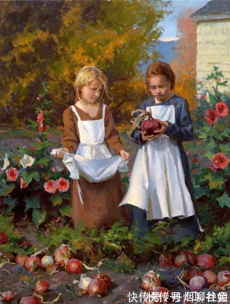 迈克尔!寻找生命中的光,70后印象现实主义画家迈克尔·马尔姆的油画