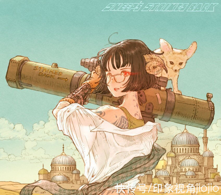 插画#童话风宝藏少女战士插画,熟悉的角色更加梦幻甜美