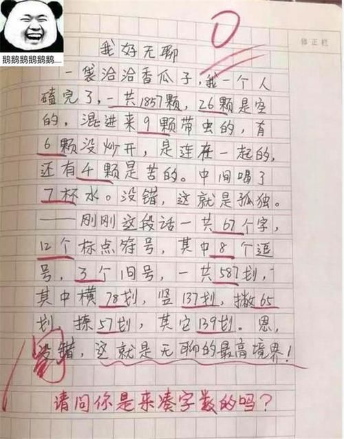 满分|小学生“0分作文”走红，老师认为凑字数，宝妈懵了应该满分