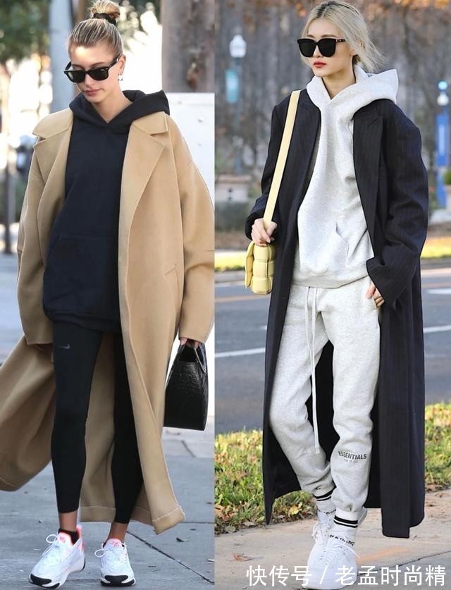 大衣|秋冬怎么穿“卫衣”才好看?搭配这3种单品,既不臃肿还显时髦