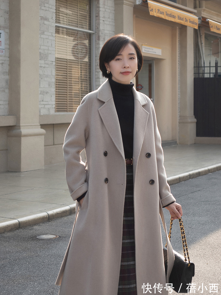 高跟鞋|拒绝花哨!大衣还是“基础款”更高级,好看的版型和颜色都选好了