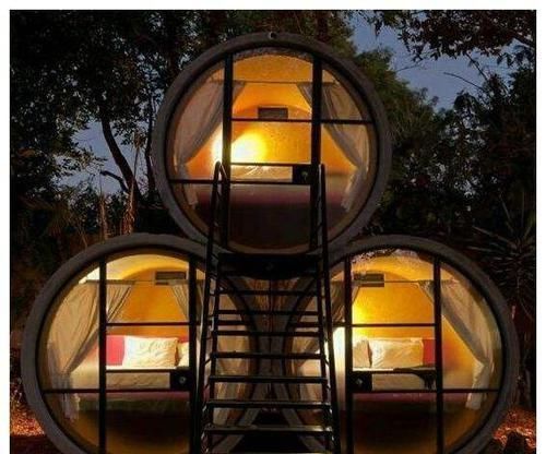 世上最“奇葩”的酒店,“水泥管子”也能居住,游客还不错